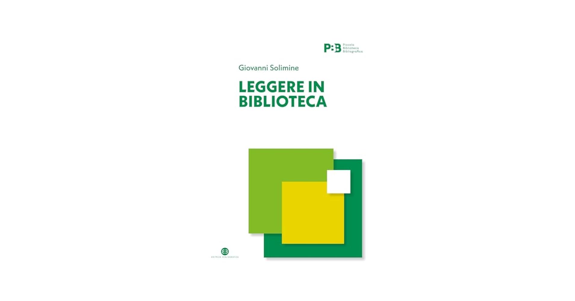 Leggere in biblioteca, qualche appunto
